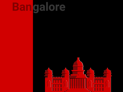 Bangalore city illustration design illustration