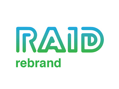 RAID - rebrand brand identity logo rebrand