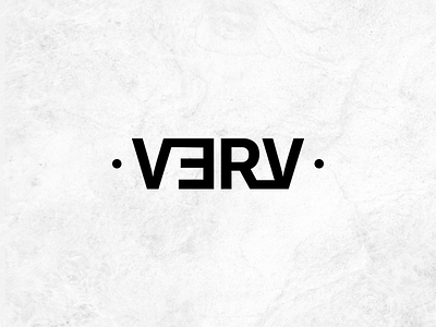 Verv - Logotype identity logo type typography verv