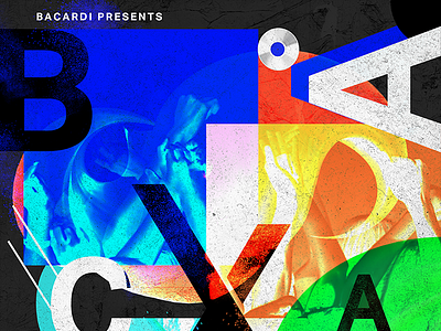 Bacardi X - Poster 2 bacardi music poster