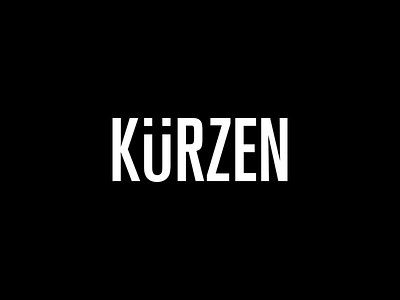 Kurzen - 1 logo logo type type typography