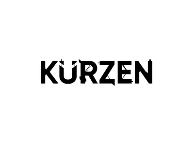 Kurzen - 3 logo logo type type typography