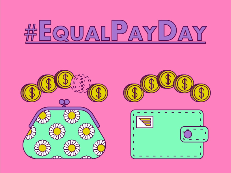 #EqualPayDay drawing visual creative girlish 90s feminist womenempowerment humanrights womensrights femalepower equality art illustration genderequality womensreality feminism girlpower
