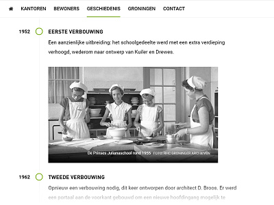 Timeline bootstrap caption gallery history timeline