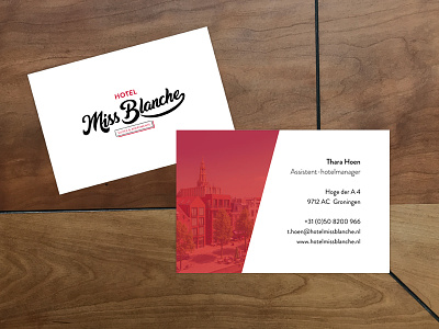 Hotel business card business card hotel