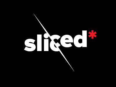 Sliced — logo design.