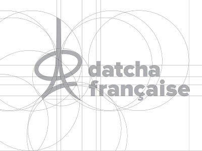 Datcha Française Logotype (Construction) brand brandidentity branding construction cool freelance logo logotype