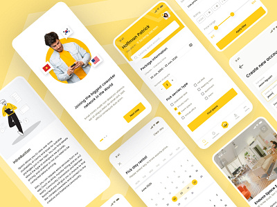 SMARTOS - Booking space project app app design application booking bookings clean clean ui interface iphone management ui uidesign user user experience user interface uxui working