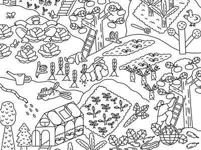 Colouring page