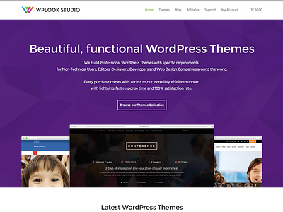WPlook Website themes wordpress wordpress themes wplook