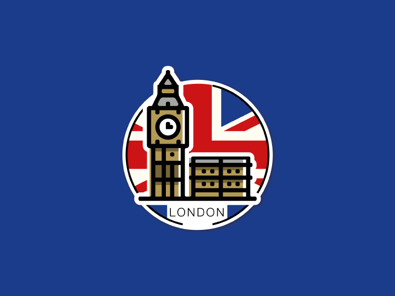 London Icon by José Barreiro on Dribbble