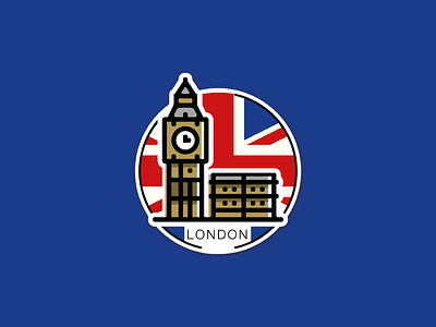 London Icon cute design icon iconic landmark landmarks london simple travel world