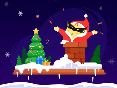 Merry Christmas～ app christmas design illustration merry christmas～ ui