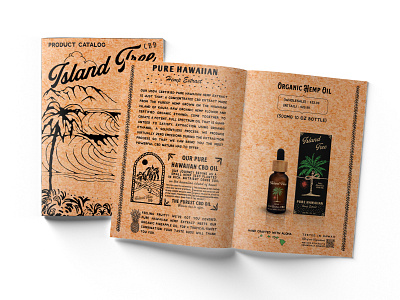 CBD Product Catalog Design