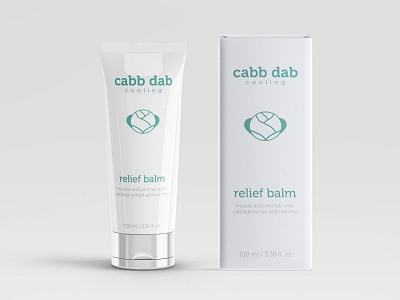 Cabb Dab 3d box branding graphic design label packaging
