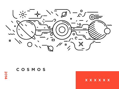 Cosmos abstract cosmos lines universe