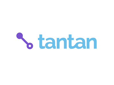 Tantan Logo connect icon logo tantan type
