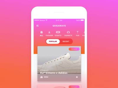Giveaways Concept