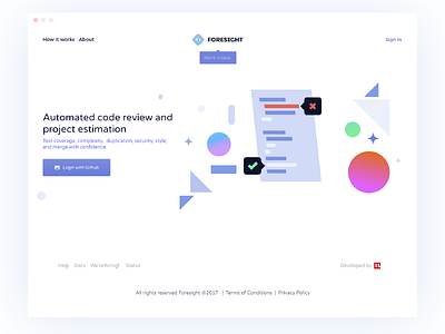 Foresight Landing Page