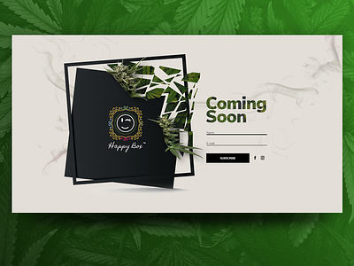 Happy Box is coming soon! cannabis coming soon e-commerce