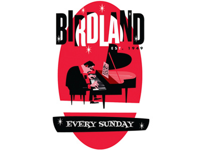 Poster for Arturo O'Farrill birdland cartoon character design club design drawgood jazz music piano poster retro