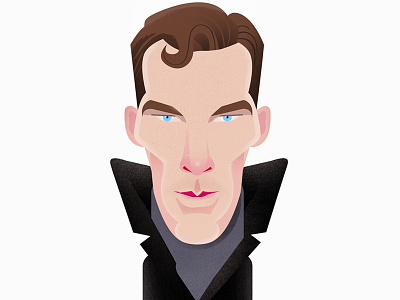 Benedict Cumberbatch benedict caricature celebrity cumberbatch drawgood film illustration movie portrait sherlock