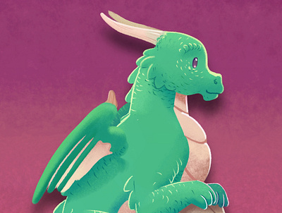 Sky crystal : Dragons reserve children book illustration dragon fantasy illustration medibang