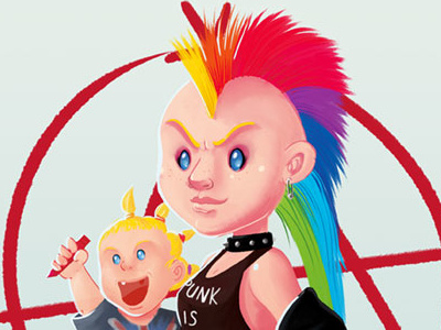 Character Design Challenge: Punk! character design challenge punk