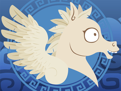 Silly Bestiary: Pegasus horse pegasus pony silly bestiary