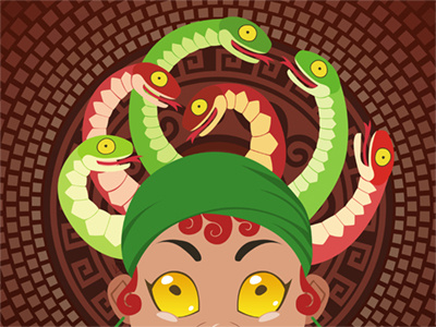 Silly Bestiary : Medusa medusa monster silly bestiary