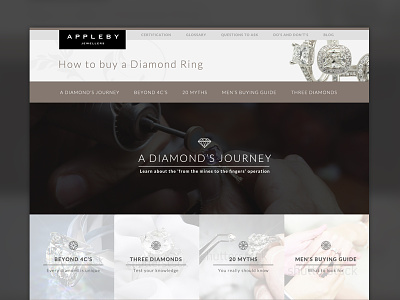 Appleby Diamond Mini Site
