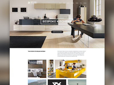 Bruno Interni Concept 1 architecture grid interior interior design web design website
