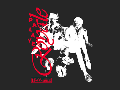 Palaye Royale - LP03 branding identity invert logo photo punk texture type typography