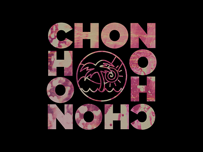 Chon - Cycle bokeh branding identity logo texture type typography