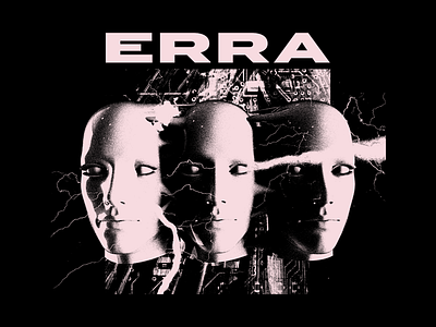 Erra - Machina 3d 4d face grunge head machine model texture