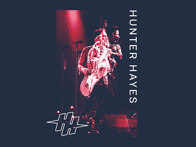 Hunter Hayes - Multiplicity apparel branding identity logo photography photomanipulation type typography