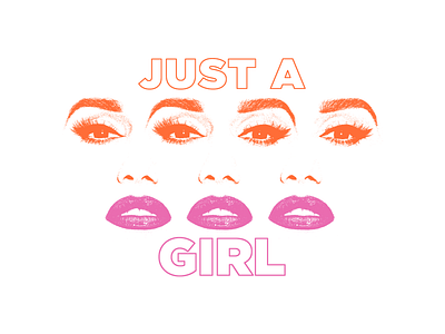 Gwen Stefani - Just A Girl apparel eyes face girl lips texture woman