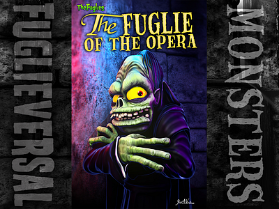 The Fuglie of the Opera 3d art 3d illustration character design characters cinema 4d fuglieversal horror movies universal monsters zbrush