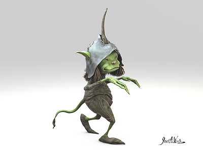 Pixie c4d character fantasy faries medieval middle earth mythology pixie zbrush