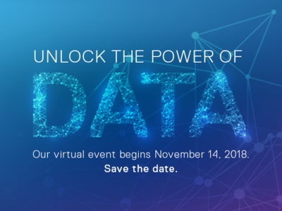 Analyst Summit 2018 data digital event header photoshop