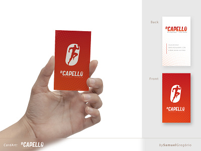 Personal Card Capello First Layout art card clean design design art layout logo personal sport trainer