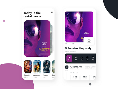 Movie app brand design branding colors design film films interface main page movie movie app movie player player product design ui ui ux design uidesign ux uxdesign web website