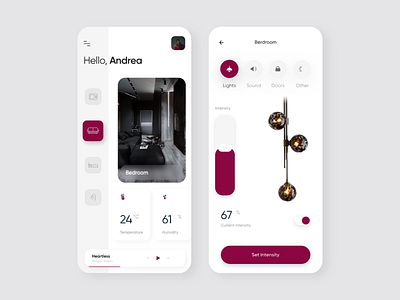 Smart Home App Design