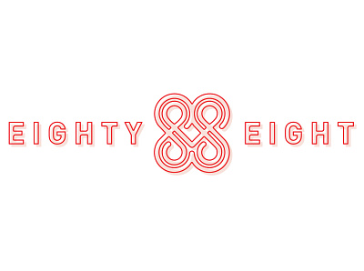 EightyEight Logo 02 branding design logo logodesign vector