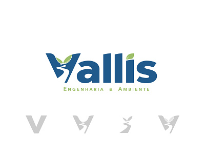 Vallis - Engineering and Environment brand branding design engineering graphicdesign logo logodesign logotype logotypes