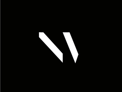 NV Logotype branding design identity lettering logotype minimal