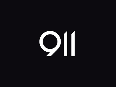 Numeral Type 9/11 geometric letters numerals typo typography