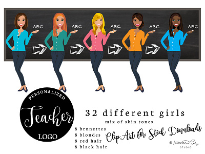 Teacher avatar chalkboard character design clip art instructor logo logo for blog marketing materials professor school teacher tutor
