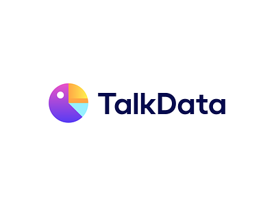 TalkData - pie chart bird logo