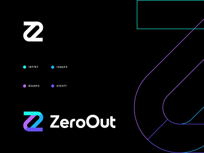 ZeroOut 0 logo branding logo merchant monogram monogram logo o logo shop shopping z z 0 z e r o z letter logo z logo zero